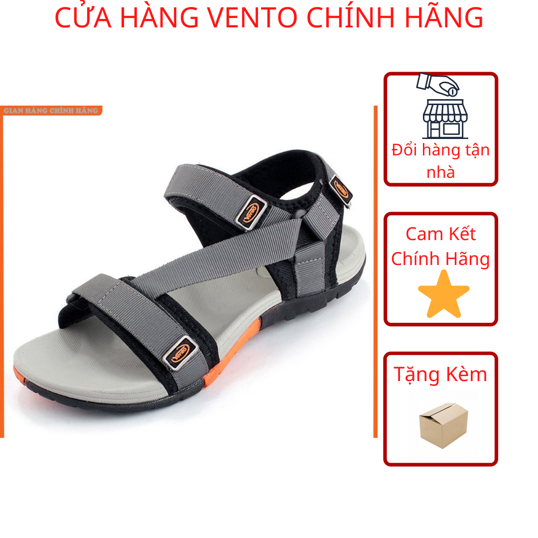[HCM]Dép sandal nam cao cấp xuất khẩu thời trang thương hiệu Vento  NV4538 Giày Xăng Đan Nam