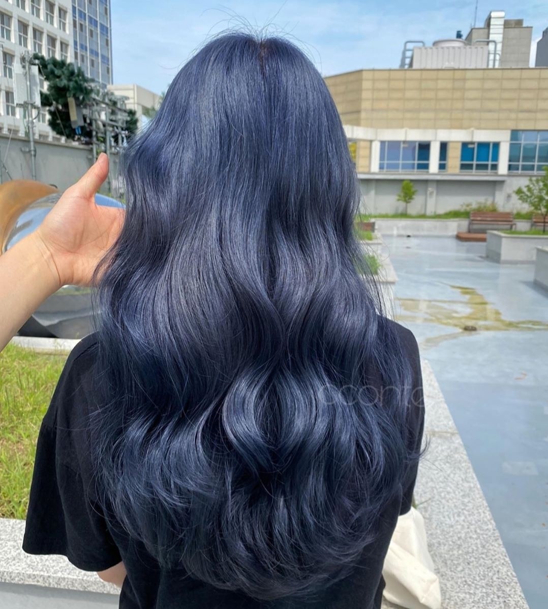 SET NHUỘM MÀU XANH THAN (KÈM OXI)