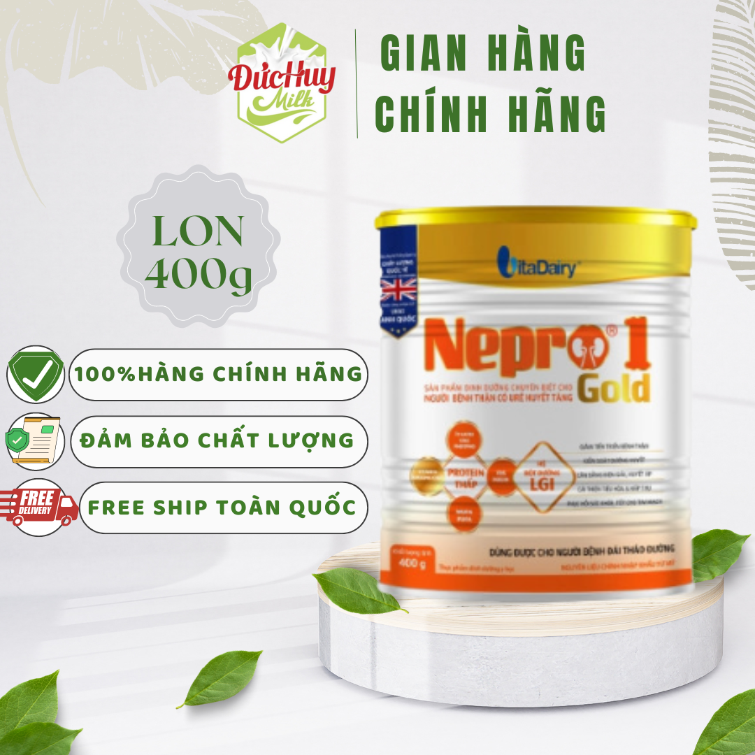 Sữa bột nepro gold 1,2 lon 400g