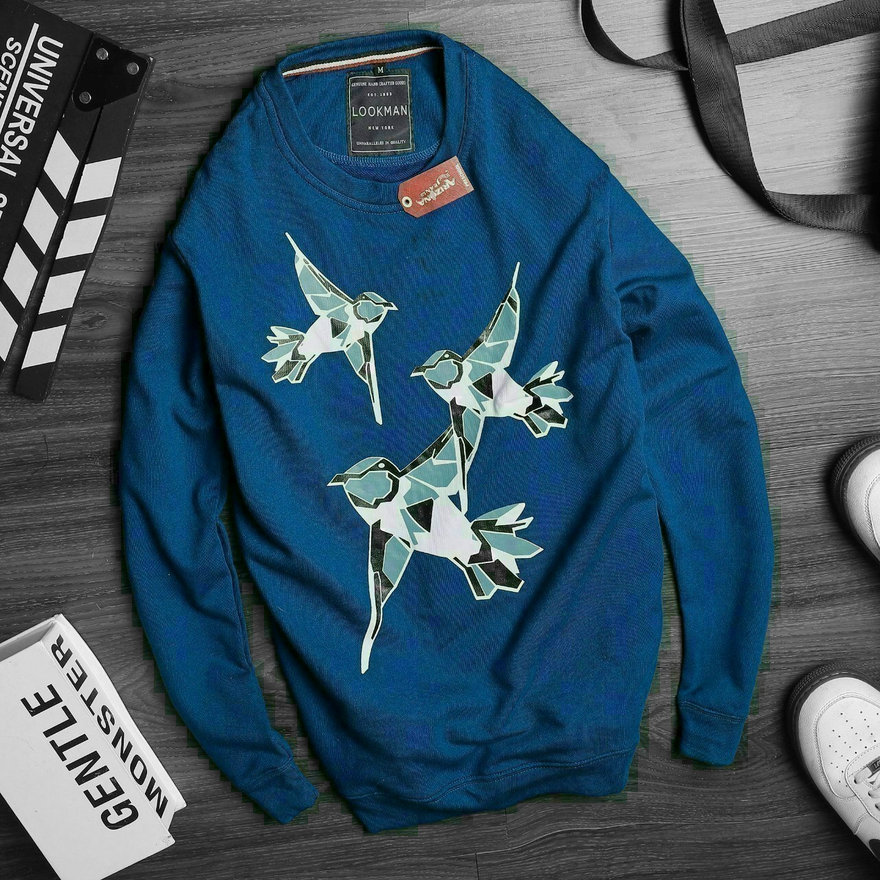 Áo Sweater chim én bích