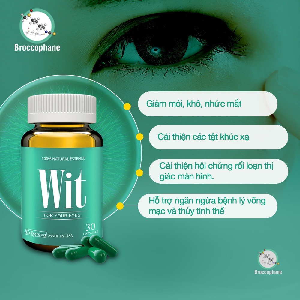 WIT bổ mắt với Broccophane - Hàng chính hãng