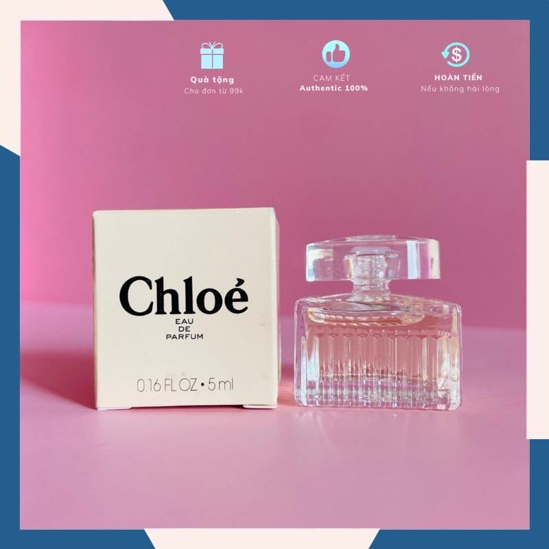 Nước hoa mini nữ chính hãng chloe eau de parfum edp 5ml