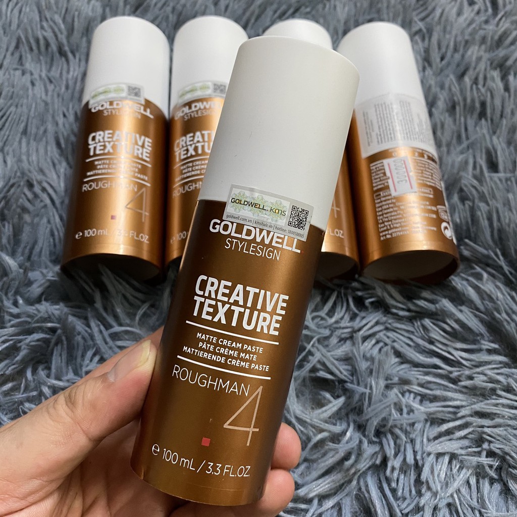 Paste tạo kiểu Goldwell Roughman Creative Texture 100ml ( mẫu mới)