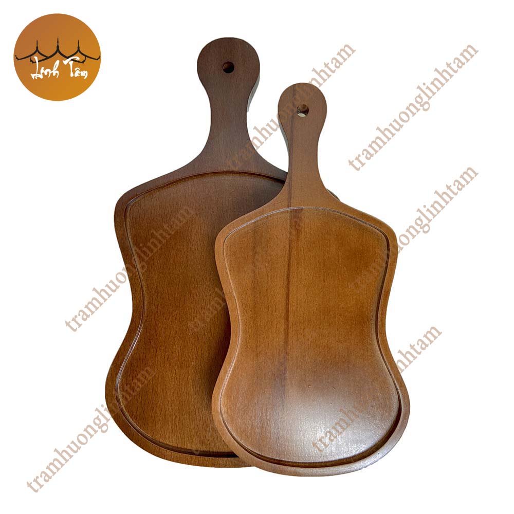 Đĩa gỗ tự nhiên, khay gỗ, khay đựng trà, thớt gỗ decor, đĩa gỗ decor, đĩa đựng Sushi, đĩa bít tết steak, đĩa bánh decor gỗ tự nhiên nguyên miếng cao cấp nhật khẩu - Dáng quạt - Linh Tâm Mộc Trầm