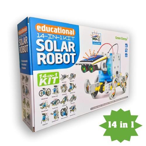 Bộ đồ chơi lắp ráp năng lượng mặt trời 14 in 1 - Solar Robot KIT