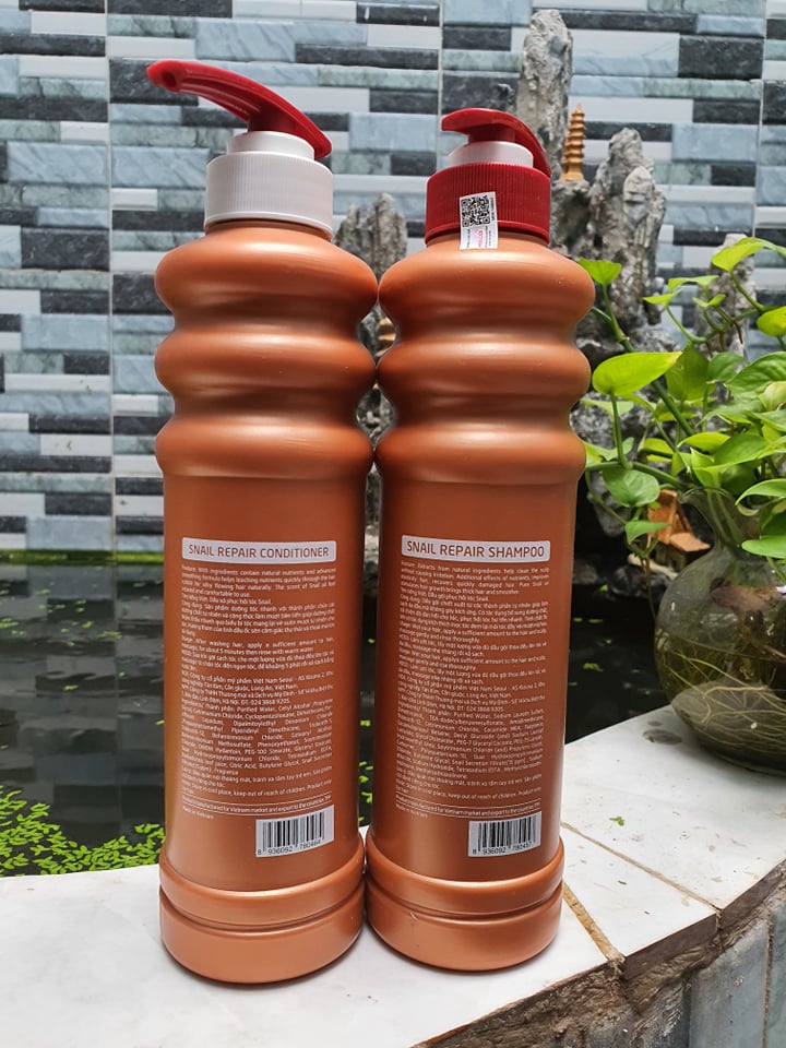[HCM]Dầu Gội-Xả Ốc sên Siêu Phục Hồi & Lưu Hương Sophia Professional Snail Repair Hàn Quốc 500ml