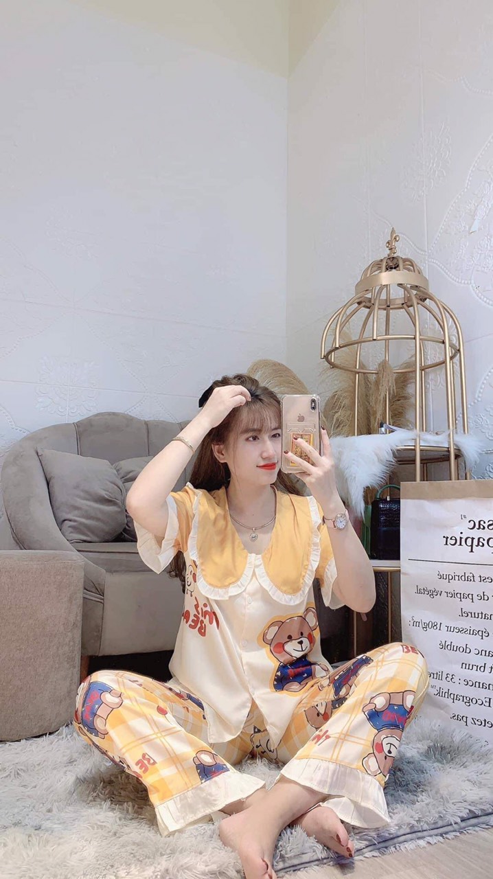 Đồ bộ tiểu thư, đồ pizama nữ, đồ mặc nhà