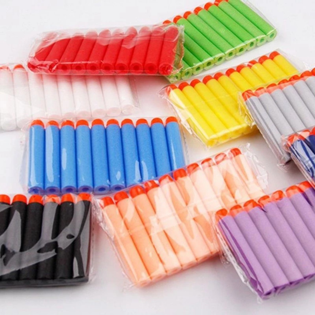 20 viên bọt xốp mềm eva cho đồ chơi que xốp