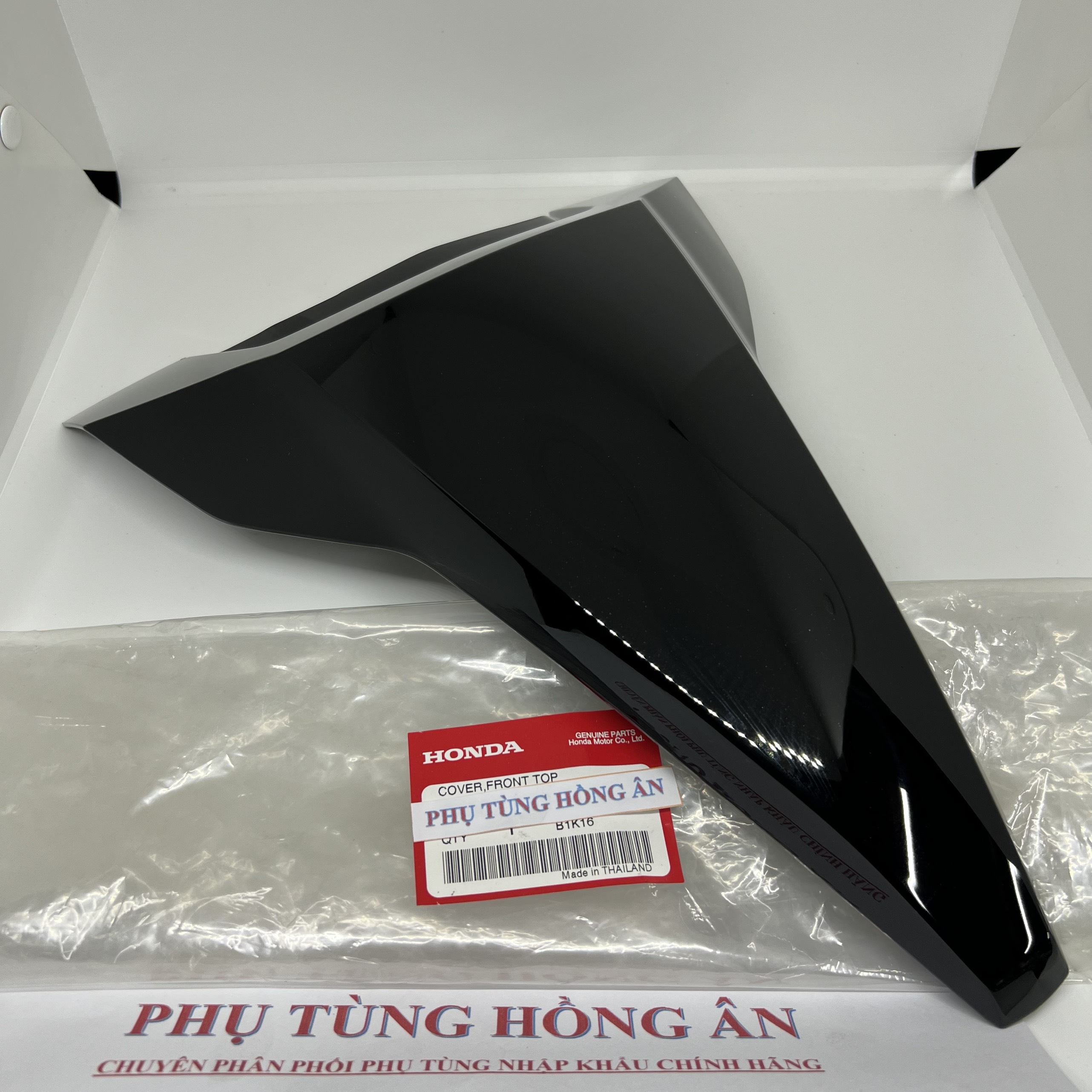 Mặt nạ nhỏ click 125i-150i đen bóng nhập khẩu chính hãng honda thailand - pt hồng ân