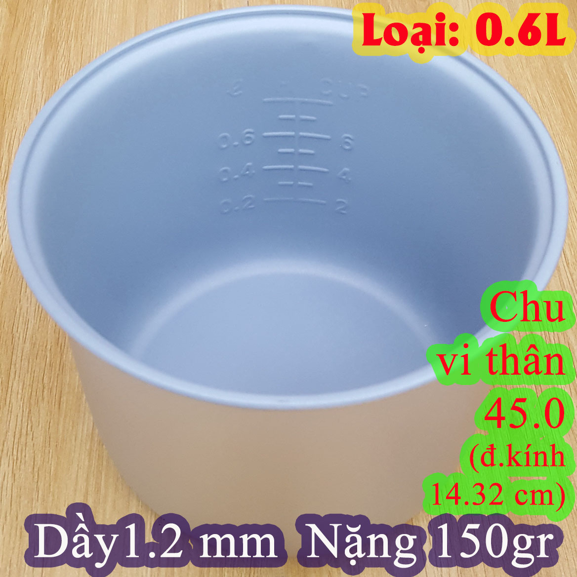 Lòng nồi cơm điện