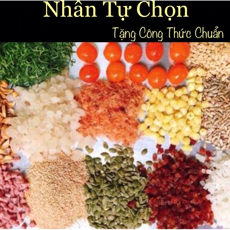 Nhân trung thu thập cẩm tự chọn, combo nguyên liệu làm nhân bánh trung thu