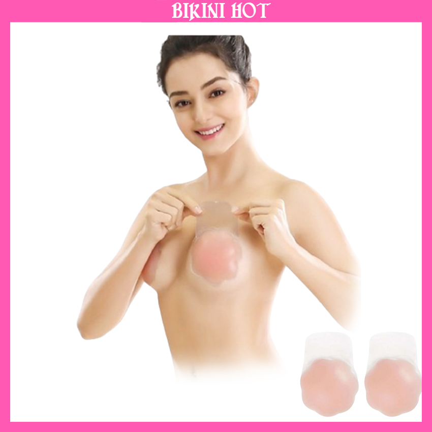 MIẾNG DÁN NGỰC - Miếng dán kéo ngực Silicon 500 (SIZE TO 10CM ) BIKINI HOT
