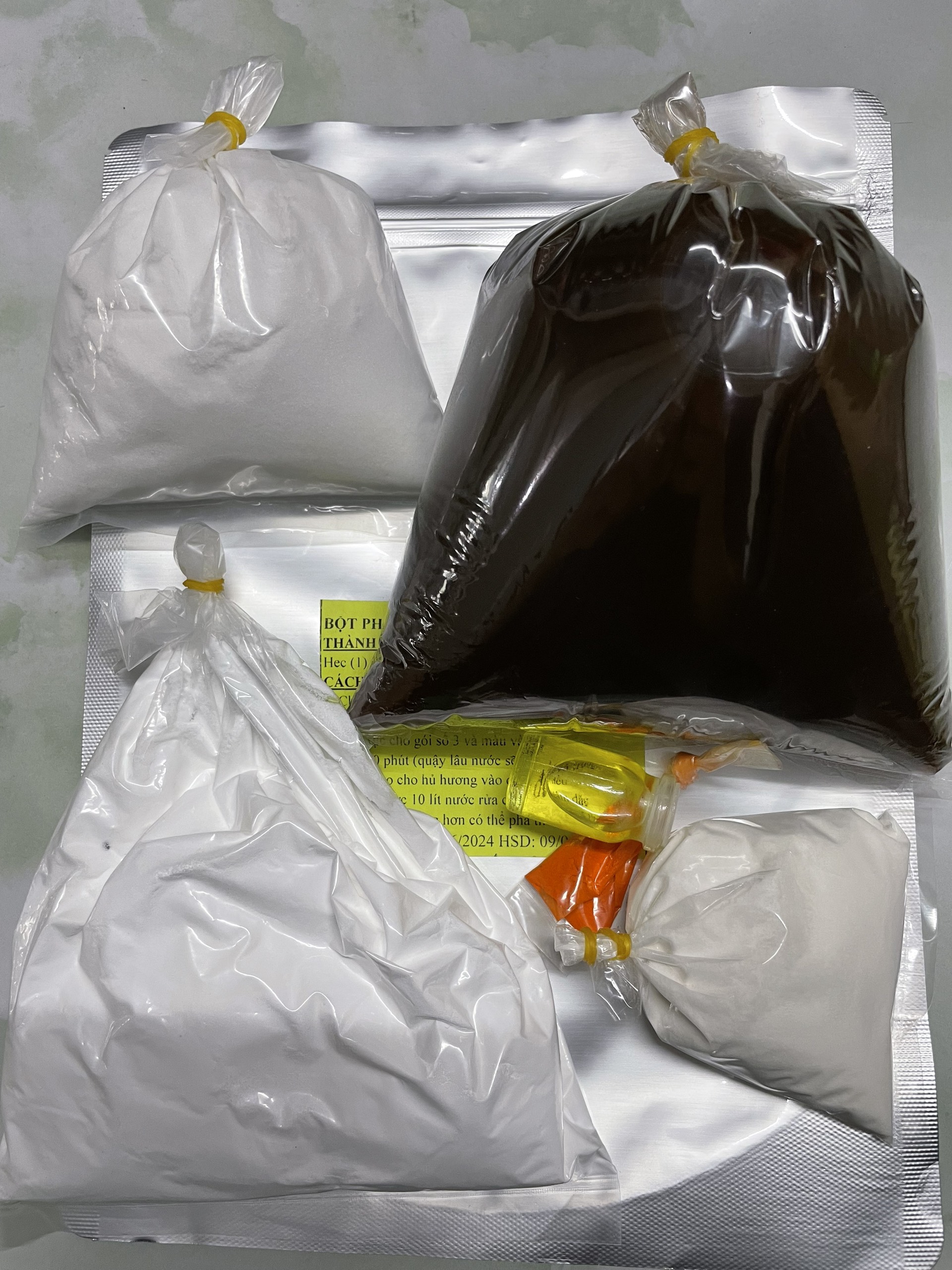 BỘT PHA NƯỚC RỬA CHÉN 22 LÍT HƯƠNG CHANH