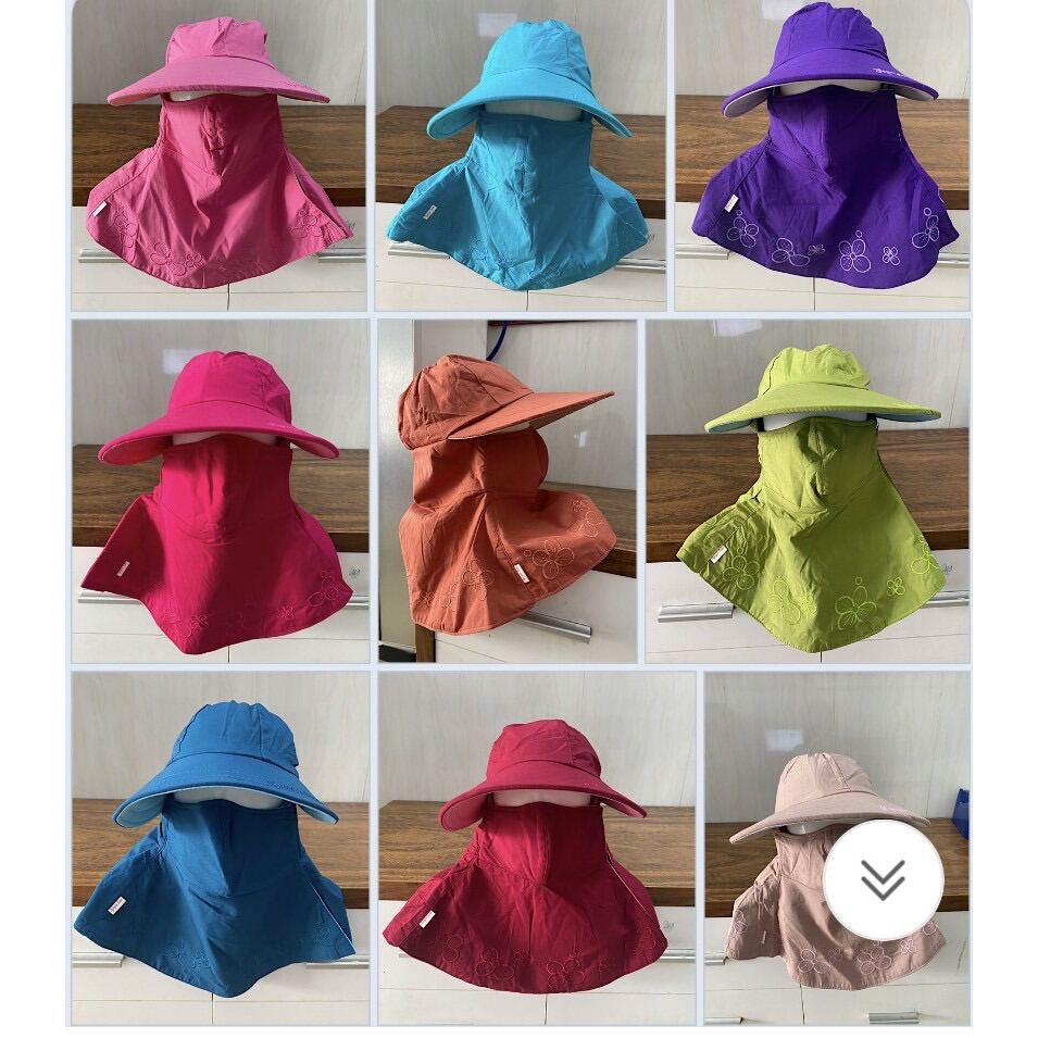 Mũ nón chống nắng rộng vành chống tia uv cho nữ cực mát - shop trang s.sell