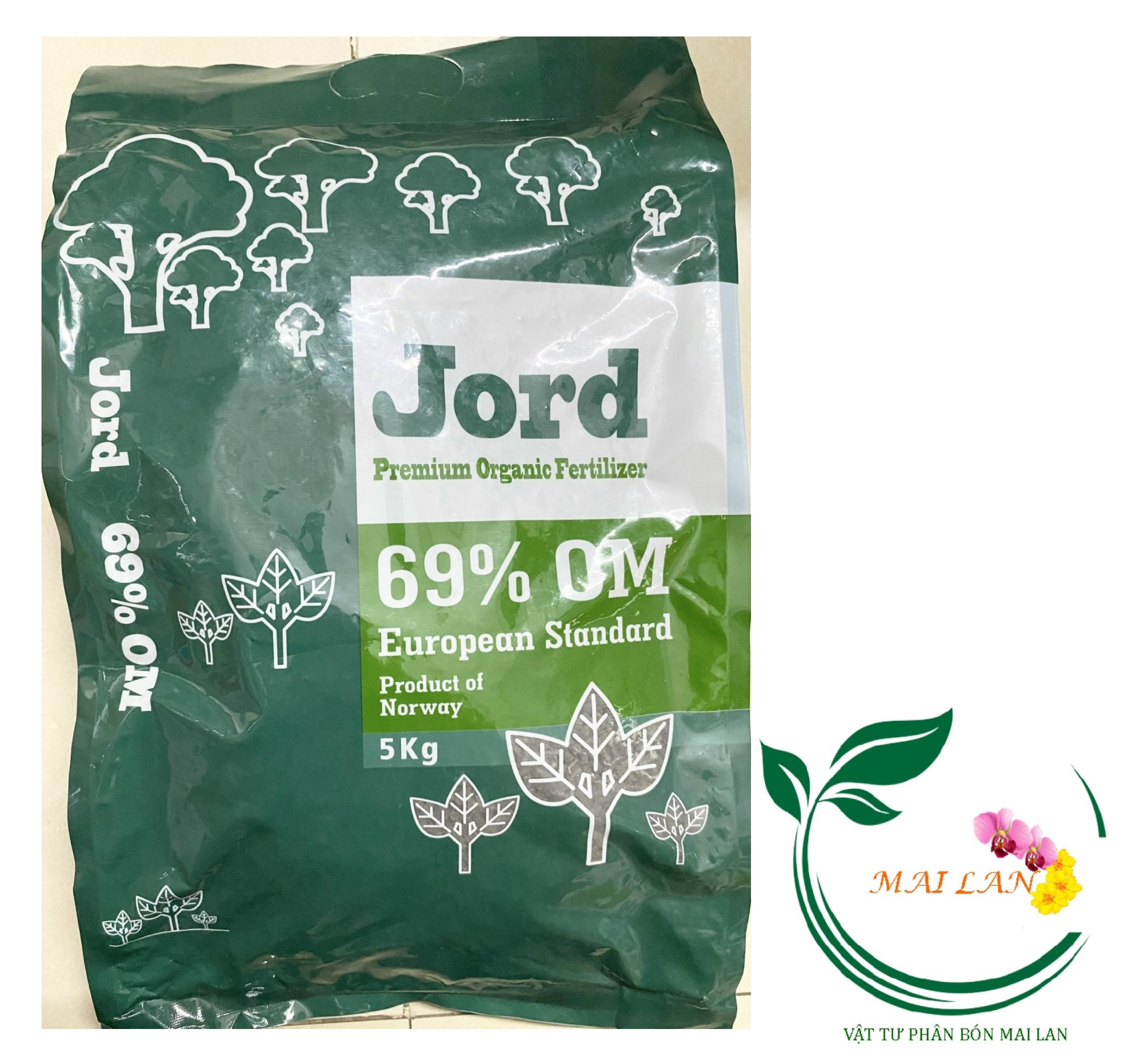 Jord Savia Organic Fertilizer - Phân Cá không mùi NaUy - #248A# 5kg