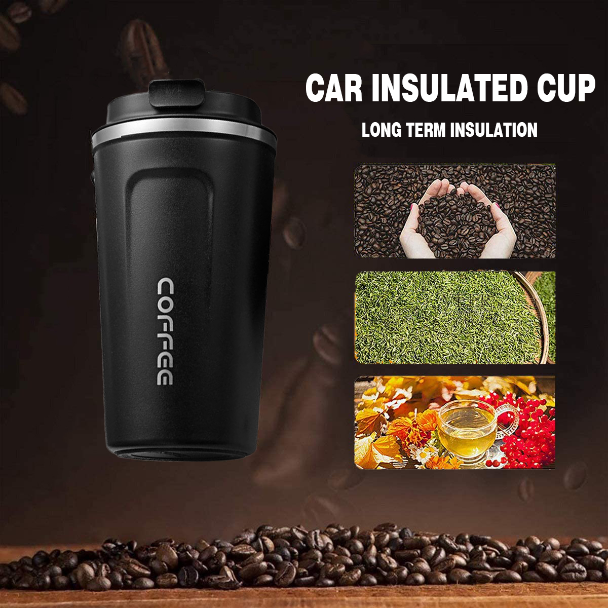 HOSHI Mall,ly giữ nhiệt cao cấp,bình giữ nhiệt lõi inox,bình giữ nhiệt inox 510ml,bình giữ nhiệt coffee cup,cốc inox giữ nhiệt.