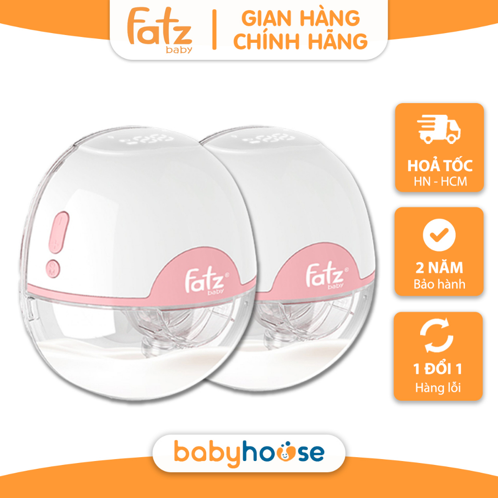 Máy hút sữa không dây rảnh tay Fatz Baby Freemax 3 FB1203CW và Fatz Baby Freemax 2 cho mẹ