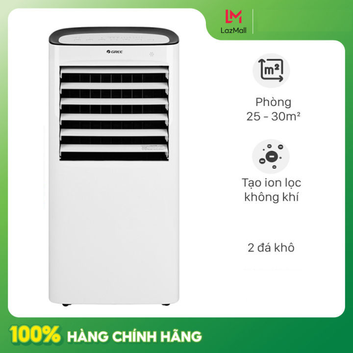 CHÍNH HÃNG | Quạt Điều Hòa - Máy Làm Mát Không Khí - Quạt Điều Hòa Kangaroo GREE TOSOT KSWK-1001, Công Suất Lớn, Quạt Hơi Nước Làm Lạnh Không Khí 3 Chế Độ Gió Hẹn Giờ Thông Minh, Tạo Ion Lọc Không Khí, Có Bánh Xe BH 12 THÁNG