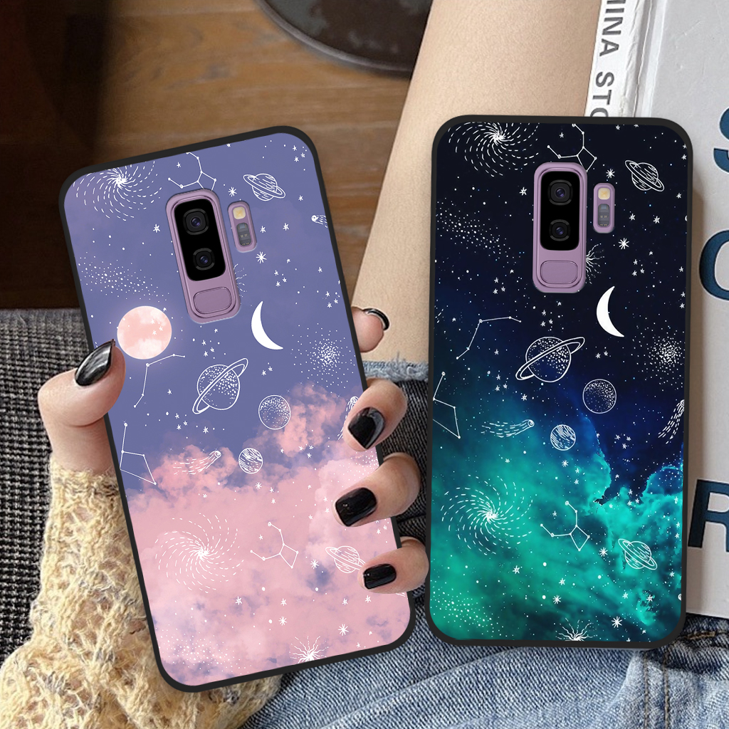 Ốp lưng Samsung Galaxy S9 / S9 Plus / S9+, ốp điện thoại samsung hoạ tiết vũ trụ, ốp lưng nhựa dẻo