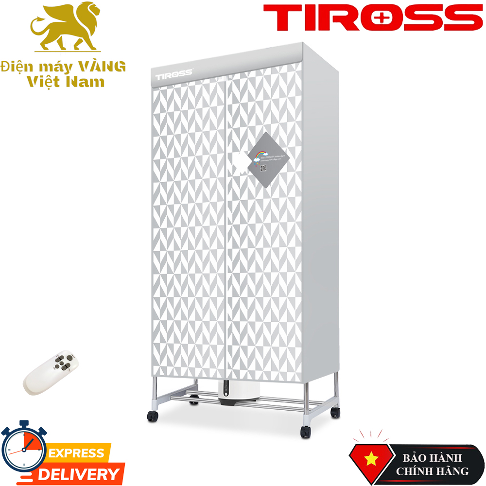 Máy sấy quần áo tiross ts-883 ts-882 ts-880 - bảo hành chính hãng 12 tháng