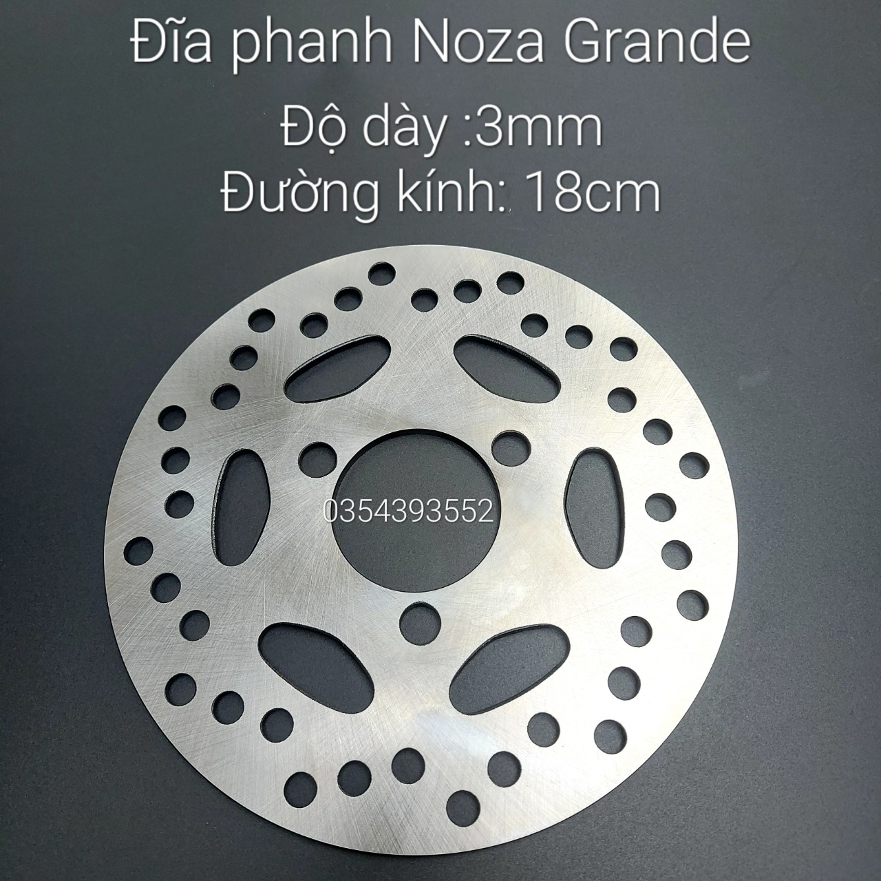 Đĩa thăng noza grande cao cấp loại 1