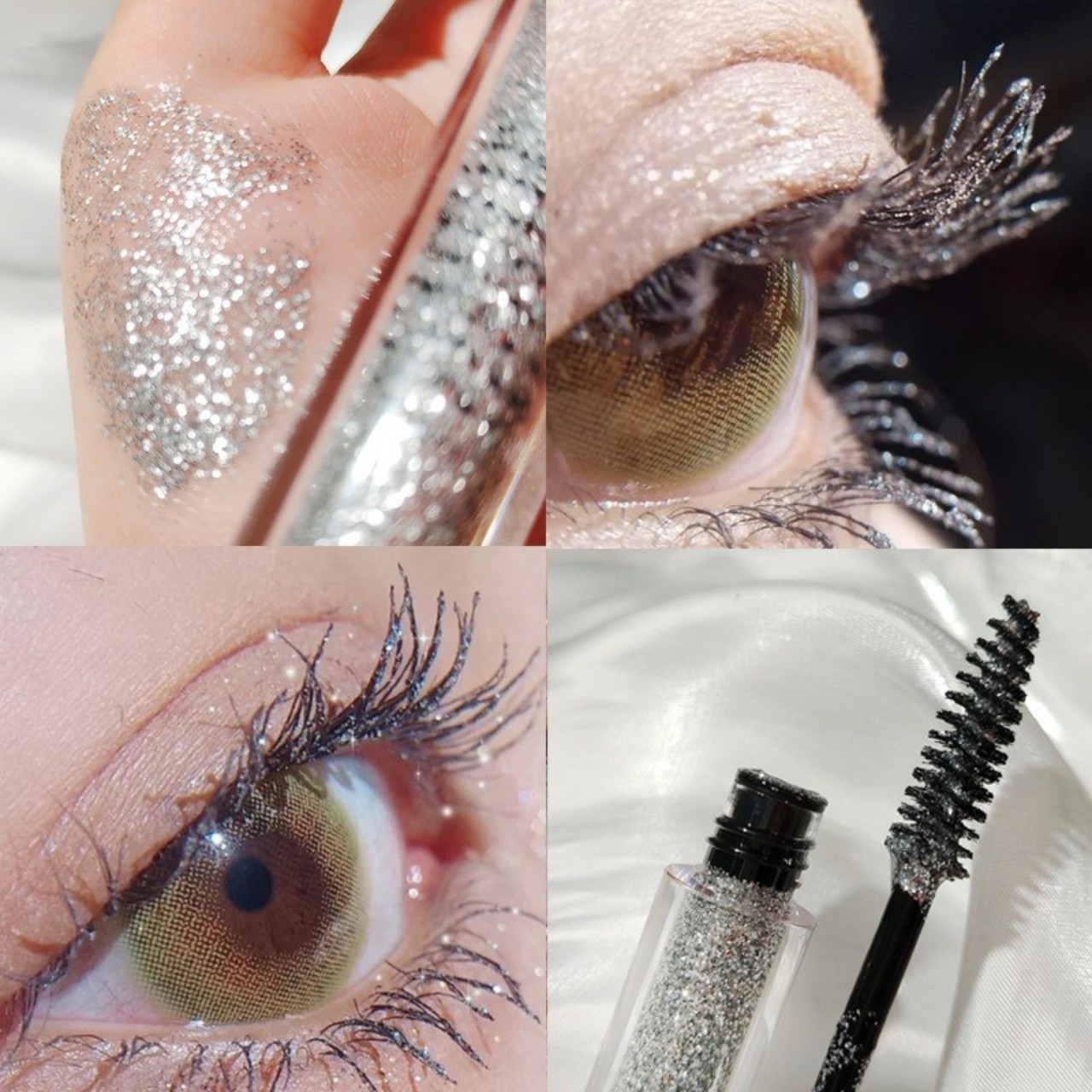 Mascara Chải Mi Cong Không Thấm Nước - Kim Tuyến Nhũ Lấp Lánh