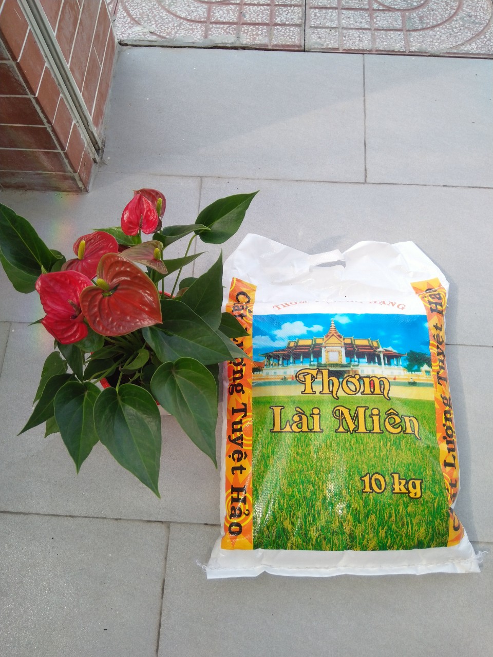 Gạo thơm lài miên - bao 10kg " bán lẻ với giá sỉ "