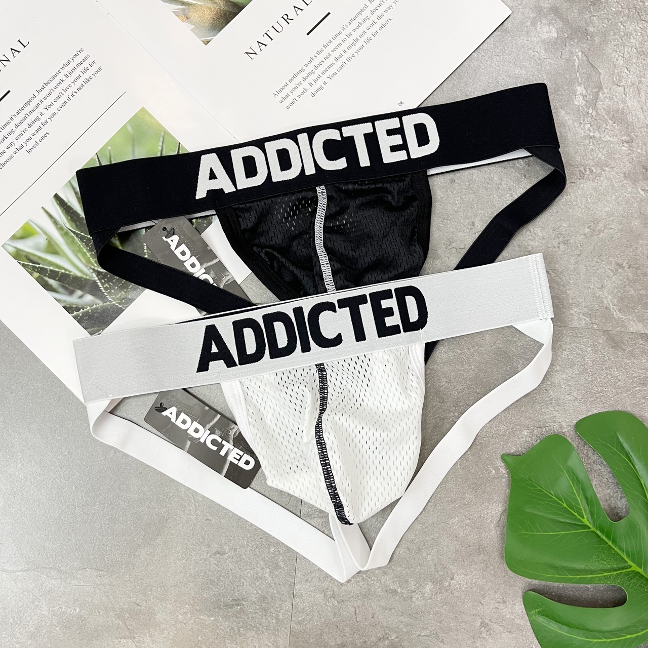 Quần lót nam - jockstrap dây lưới ad - nâng mông nhẹ - thoáng mát - tôn dáng