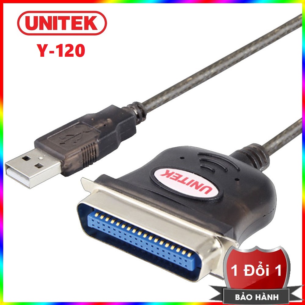 Cáp chuyển đổi usb sang lpt unitek y-120