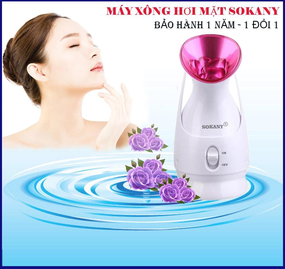 [HCM]Máy Xông Hơi Mặt Máy Xông Mặt Máy Xông Mặt Mini Máy Xông Mặt Tại Nhà  Máy Xông Mặt Sokany - Giúp Mạch Máu Giãn Nở Dễ Dàng Cho Việc Lưu Thông Mở Rộng Lỗ Chân Lông Loại Bỏ Đi Các Bụi Bẩn Và Vi Khuẩn