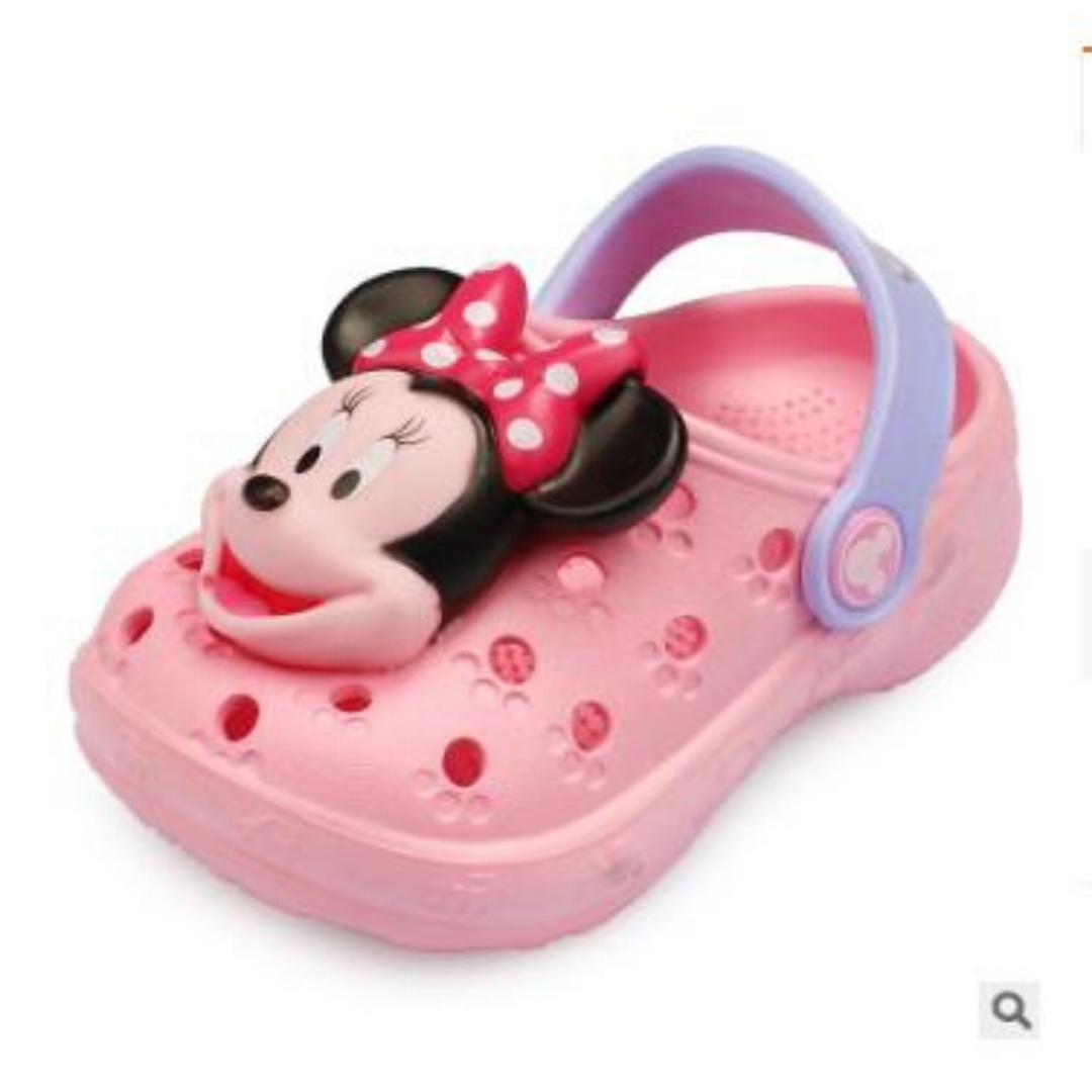Dép Sục Cho Bé Siêu Nhẹ Họa Tiết Hoạt Hình Mickey KX120