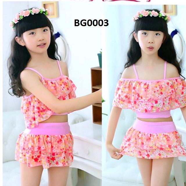 Bộ đồ bơi 3 cách mặc cho bé lớn 20-40kg bg0003