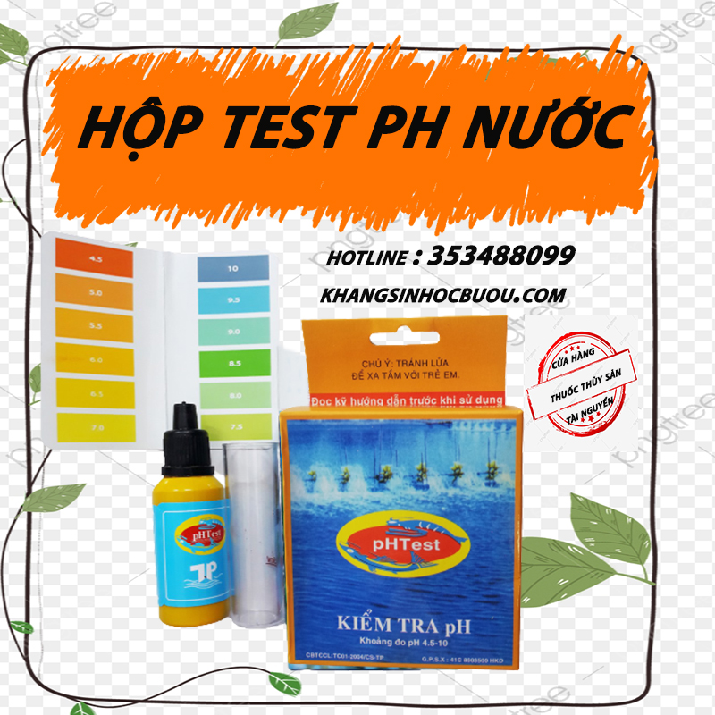 Hộp Đo  Ph Nước Chuẩn Cục Thủy Sản  Chất Lượng Uy Tín Giá Thành Rẻ Hạn Sử Dụng Lên Tới 5 Năm  . Tiết Kiệm Chi Phí . KHông Có rủi Ro . giá Cả Hợp Lý Có thể Đo Lên Tới 500 Lần