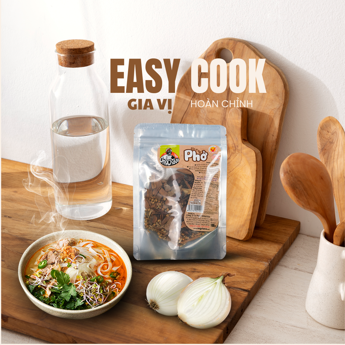 Gia Vị Nấu Phở thương hiệu Ông Chà Và 100gr - Hàng Chính Hãng