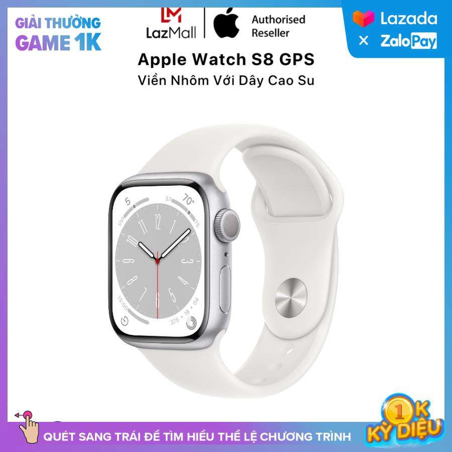 [Voucher Game 1K - Tham gia bằng ví ZaloPay - Mở bán 24/06/2023] Apple Watch S8 GPS