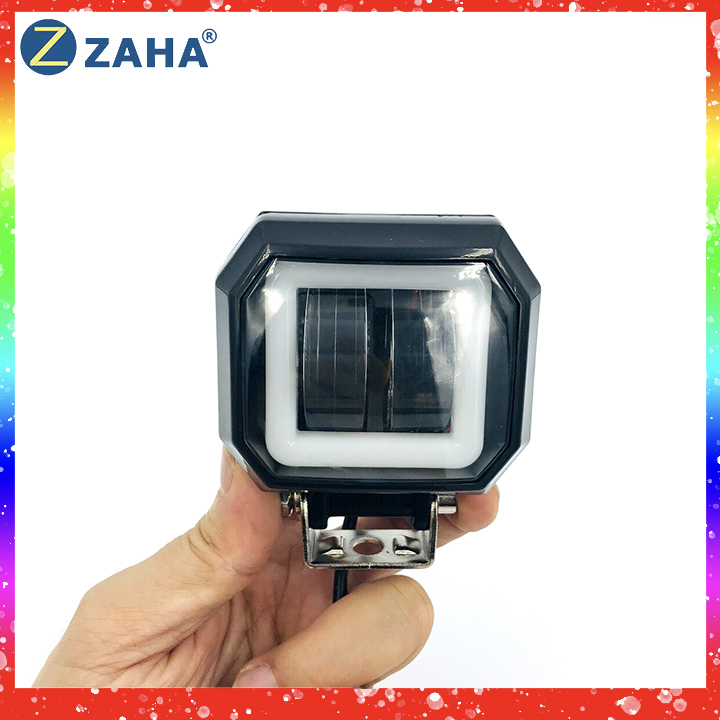Đèn trợ sáng ô tô xe máy l2s 40w siêu sáng zaha