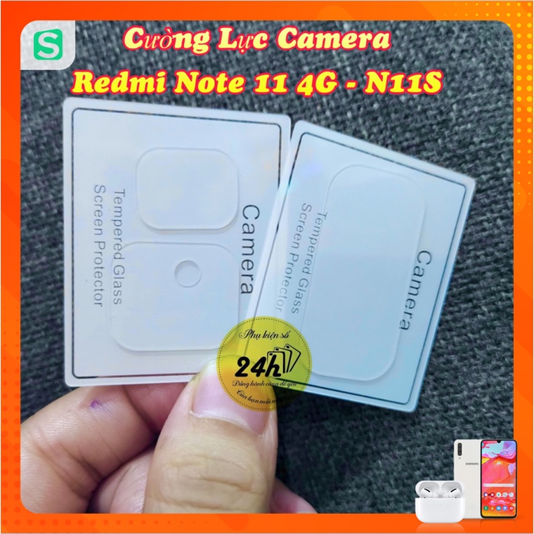 Kính cường lực trong suốt bảo vệ camera cho xiaomi redmi note 11 4g , redmi note 11s