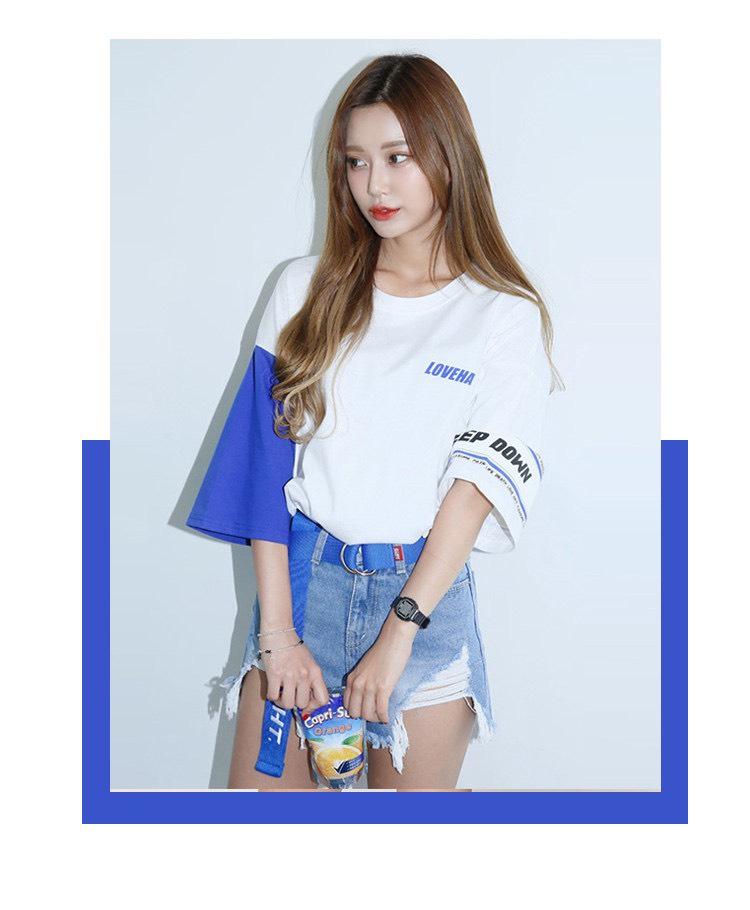 T-shirt chuẩn Korea luôn nhé khách yêu. Form rộng giấu quần cực xịn. NU351