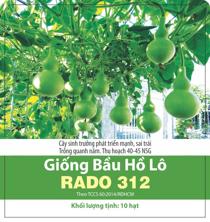 Hạt Giống Bầu Hồ Lô Năng Suất Cao (1gr)