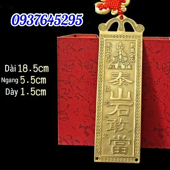 Kim bài Thái sơn thạch cảm đương