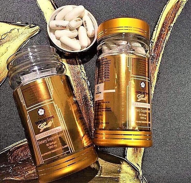 [HCM][Nhật Bản] Viên Uống Trắng Da Tatio Active Gold Glutathione 1850mg
