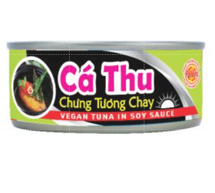 Cá thu chưng tương chay âu lạc 140g