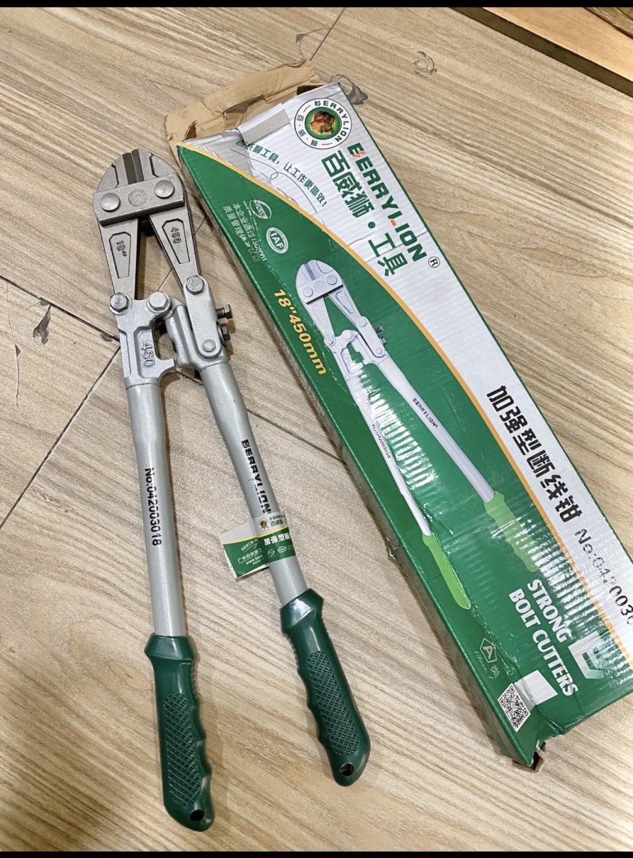 Kéo cắt sắt Kìm Cộng Lực Berrylion 18''/450mm