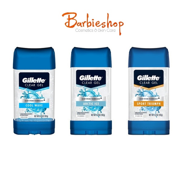 Lăn khử mùi nam gel gillette mỹ 107g