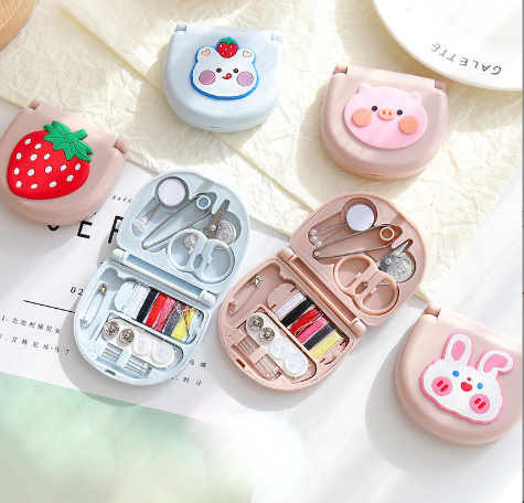 Bộ dụng cụ kim chỉ may vá mini hình thú