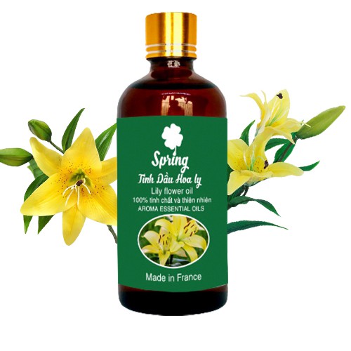 Tinh dầu hoa ly 100ml nguyên chất 100% tinh dầu xông phòng - hàng cao cấp, mùi mạnh, thơm lâu