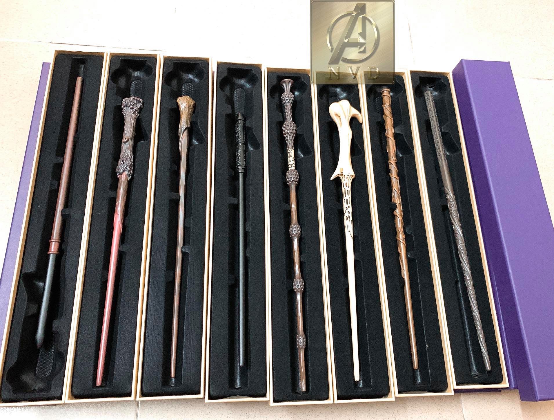 [HCM]Đũa phép Phù thuỷ Harry potter trường Hogwarts lõi kim loại cực xịn