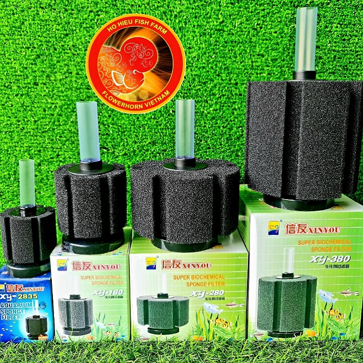 Lọc sủi vi sinh bio xy180, xy280, xy380 cho hồ cá cảnh