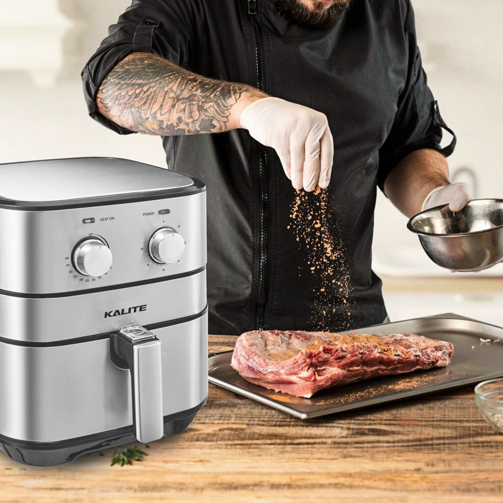 Nồi chiên không dầu Kalite Q5 dung tích 5.5 lít công suất 1700W hàng chính hãng, bảo hành 12 tháng
