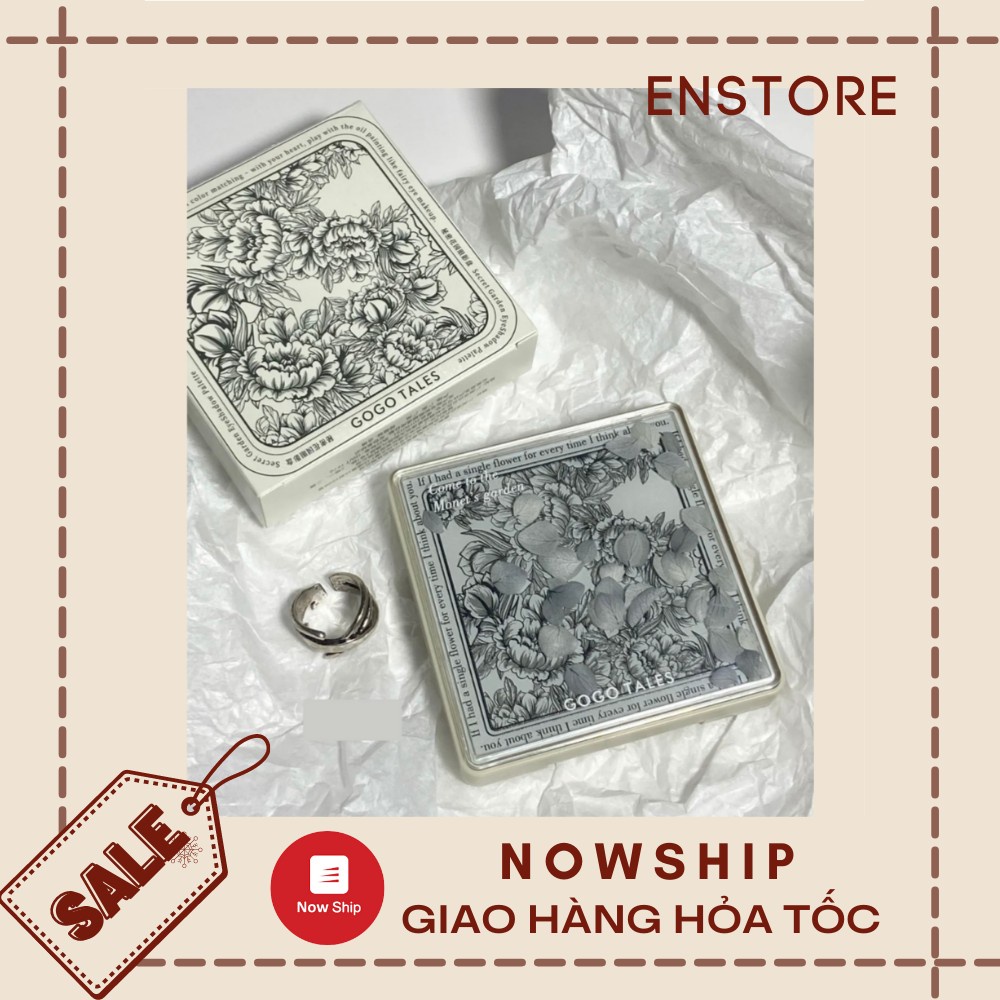 [GOGOTALES] Bảng phấn mắt 9 ô Gogotales hoa cẩm tú cầu Secret Garden (GT289)